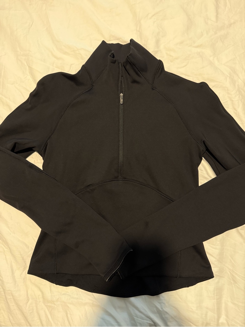 Lululemon Black Half-Zip Active Pullover